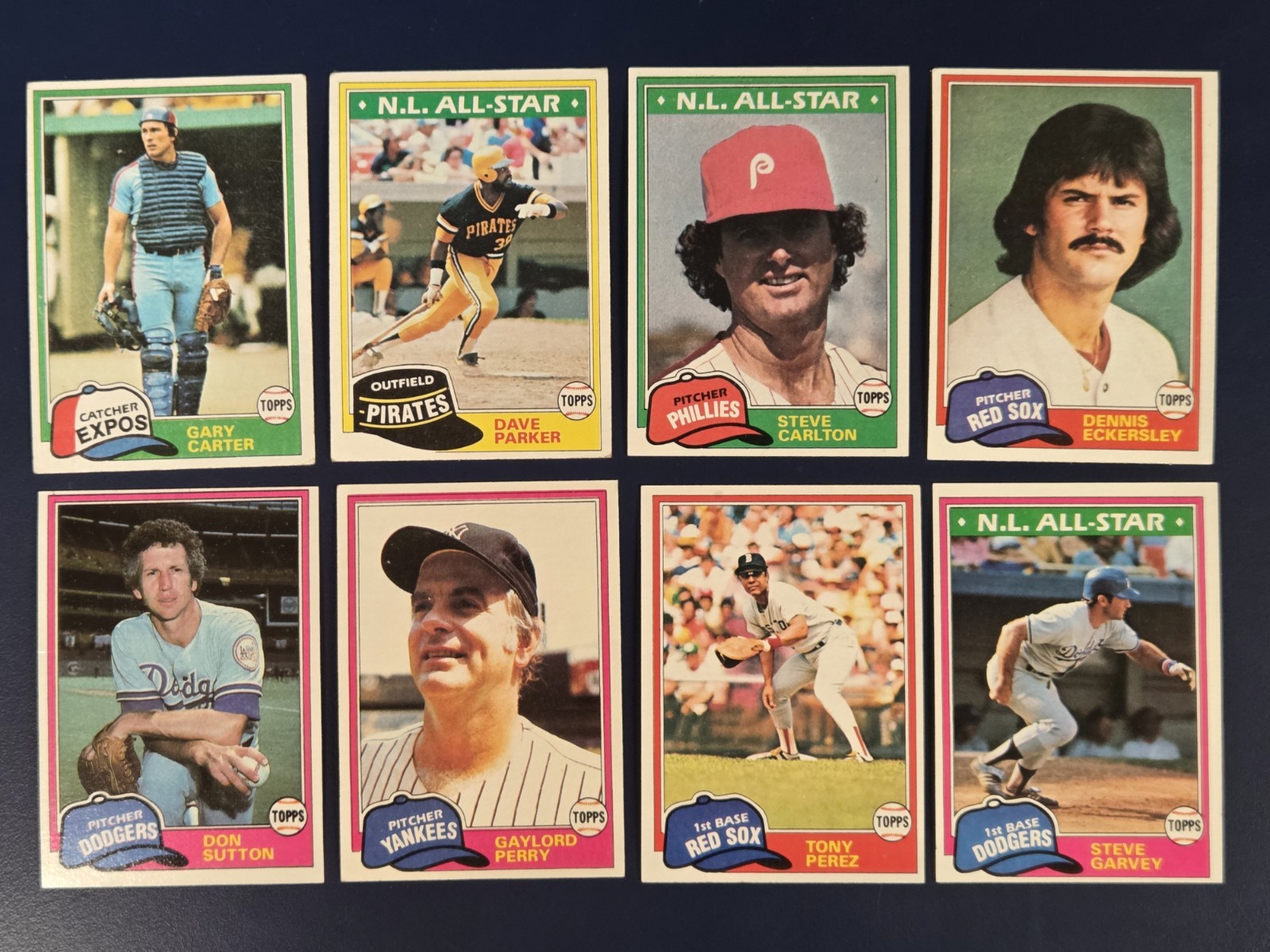 1981 Topps Baseball Cards Partial Complete Set Lot of 198 Different ...