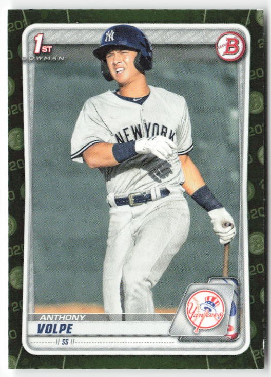 2020 Bowman #BP-139 Anthony Volpe Prospects Camo