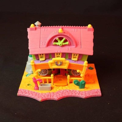Polly Pocket Animals Wonderland Leuchtendes Pferdehaus-Salon ohne Figuren 1994