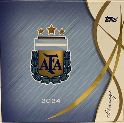 Topps Argentina Lineage 2024 6 Cards 3 Base + 3 Autos Martinez/Mascherano/Sorin