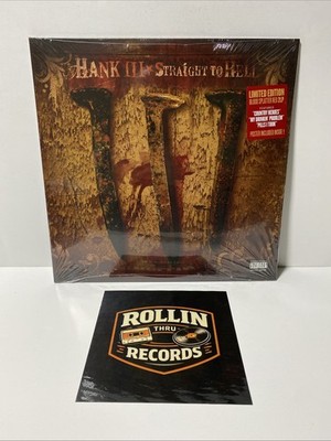 Hank III   Straight To Hell   Blood Splatter Red 2xLP Vinyl   Limited Edition