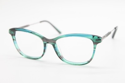 NEW ANN TAYLOR PETITE ATP032 C02 TEAL BLUE AUTHENTIC EYEGLASSES 50-15