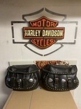 Harley Davidson Rare 1340 Taschen Leder Nieten Original Heritage Evolution Tre