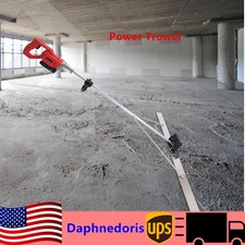 21V Cordless Concrete Vibrator Surface Power Trowel Electric Wet Cement Screed