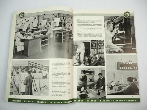 Klimsch Co. Frankfurt Fotozubehör Kamera Repro Geräte Katalog 1950/60er Jahre - Bild 2 von 5