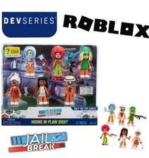 Roblox DEVSERIES Jailbreak Hiding In Plain Sight 6 Action Figures Virtual Code