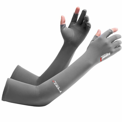 1 Pairs Cooling Arm Sleeves Cover UV Sun Protection Sports Outdoor For Men Women - Picture 24 of 45