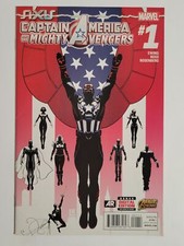 Cover of Captain America and the Mighty Avengers #1