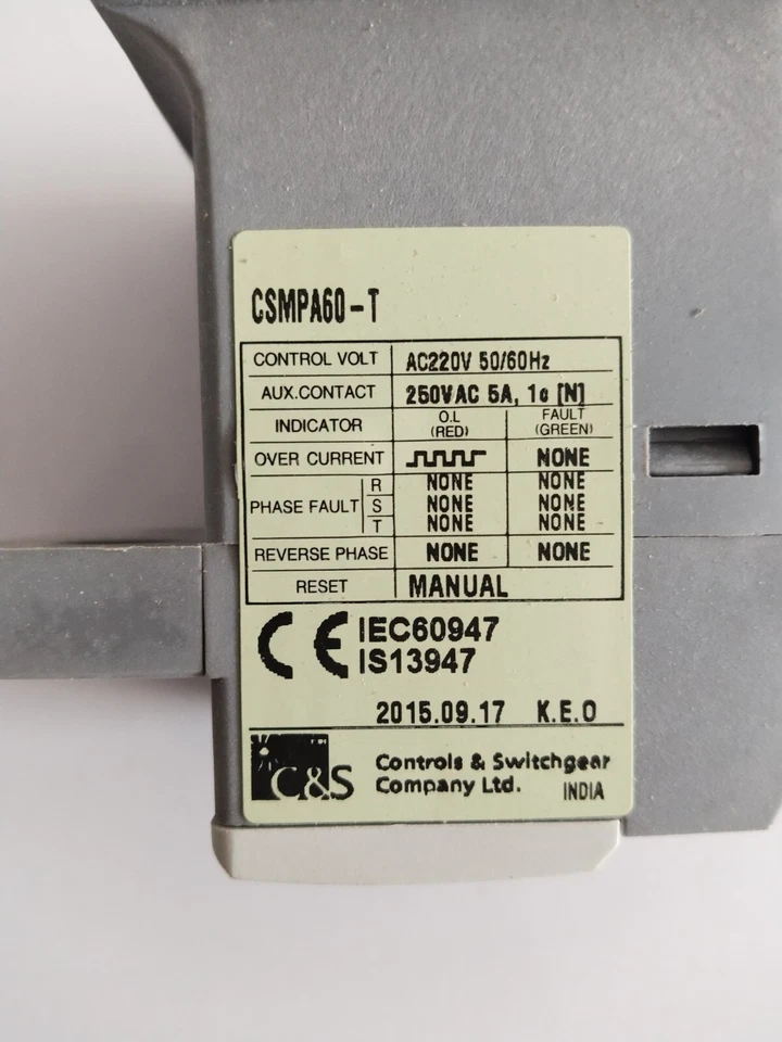 C$S ELECTRONIC PROTECTION RELAY FREE FAST SHIPPING - Image 3 of 4