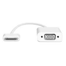 Genuine Original Apple 30-pin to VGA Adapter MC552ZM/B