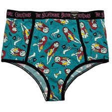 NWT TORRID High Waist Brief Pantie Sz 00X-0X-1X-2X-3X Blue Nightmare Christmas