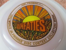 Wham-O Wheaties World Jr. Frisbee Disc Contest Collectors Series 1983