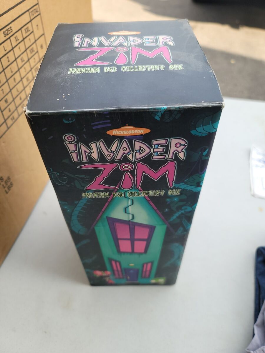 Invader Zim Box Set - Complete Used 2005, Collectors Art Box Invader Zim Box Set - Complete Used 2005, Collectors Art Box