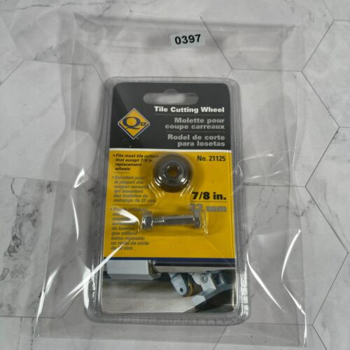 QEP 7/8" Inch 22mm Durable Tile Cutting Scoring Wheel Titanium Coated No. 21125 - Picture 3 of 3
