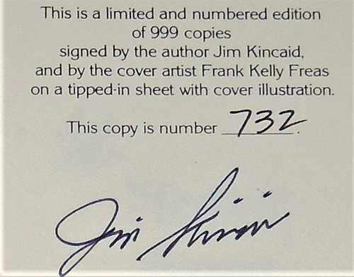 Notes From Elam Signed By Jim Kincaid & Cover Artist HDCVR w/DJ New - Foto 4 di 7