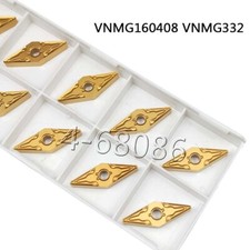 10pc VNMG160408-MA VNMG332 Insert Carbide Insert Turning Cutter tool MVJNR/L
