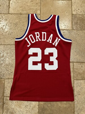 ミッチェルアンドネス　1989オールスター　マイケルジョーダン レッド23 Mitchell & Ness Authentic Michael Jordan All Star '89 Jersey | eBay