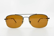 Stetson ZF723 Zyloware 097 Sunglasses Brown Mens Half Rim 56-19-145 1280