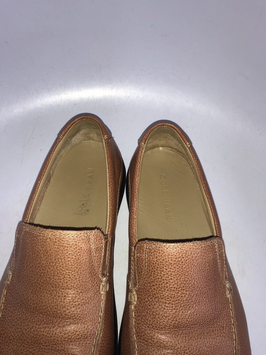 Cole Haan Lovell 2 Gore Tan Brown Leather Slip ON Loafers Sz Cole Haan Lovell 2 Gore Tan Brown Leather Slip ON Loafers Sz