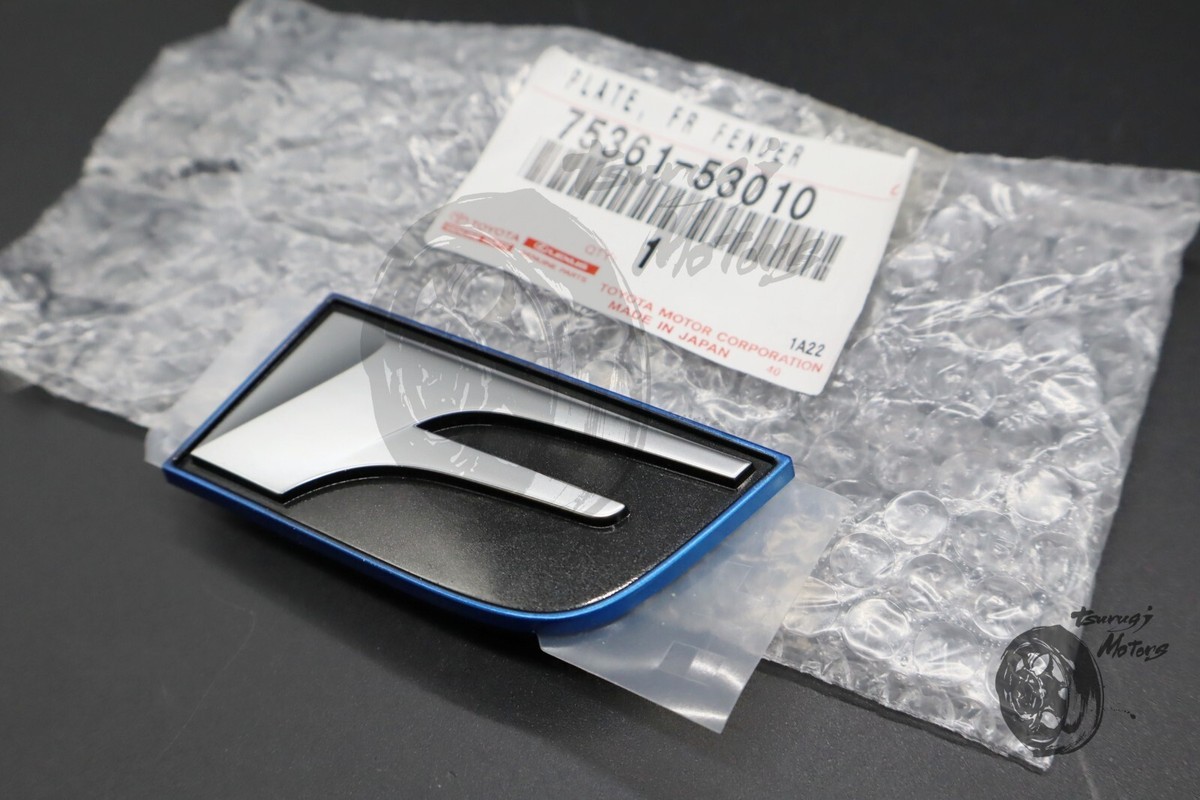 LEXUS genuine OEM FACTORY FENDER F SPORT EMBLEM 75361-53010