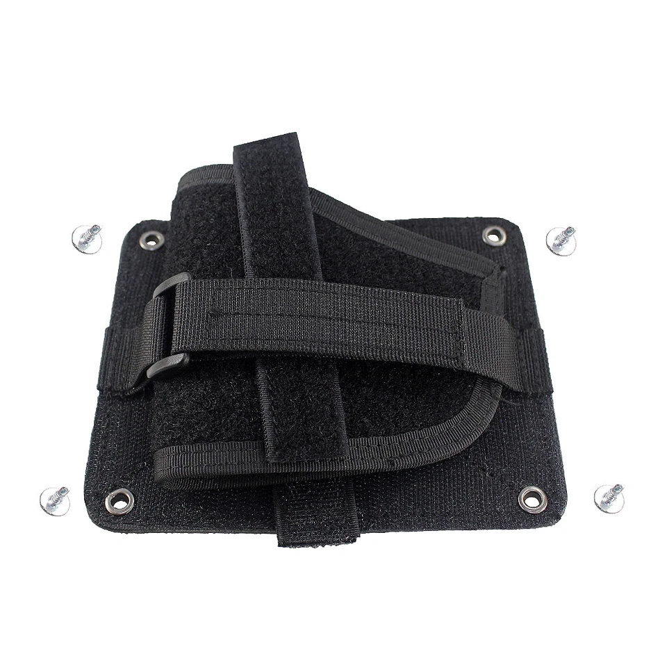 Concealed Backpack Car Beside Desk Gun Holster Right/Left Hand Hook&Loop Holster - Image 4 of 4