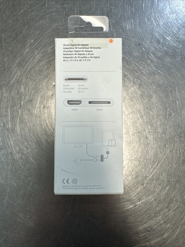 Genuine OEM Apple A1422 Digital AV 30pin HDMI Adapter for iPhone / iPad - 第 2/3 張圖片