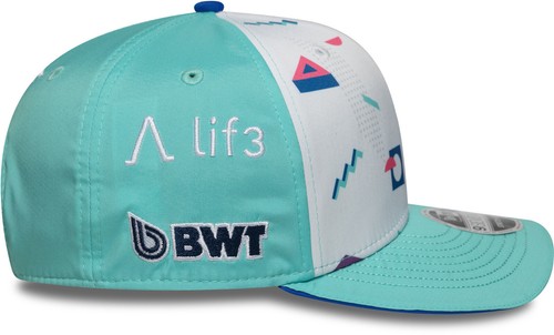 Alpine F1 New Era 9Seventy Miami Gp Pierre Gasly Autista Stretch Snapback Cap - Foto 4 di 7