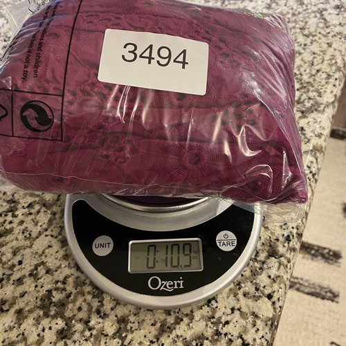 Nuevo con etiquetas Vestido Lulus Mujer Vizcaya Magenta Volantes Ojales Encaje Sin Mangas Rosa Talla XL - Imagen 16 de 16