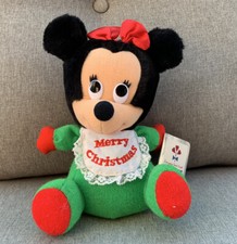 Disney baby minnie mouse vintage  plush Applause 1985 Christmas,Holiday,Baby New