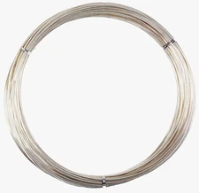 925 Sterling Silver Wire | Half Round | Half Hard | 10-24 Gauge | 1-10 ft | USA