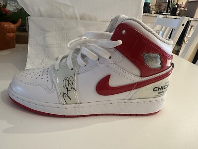 Air Jordan Mid SS (GS) White/university Red Brand New Size