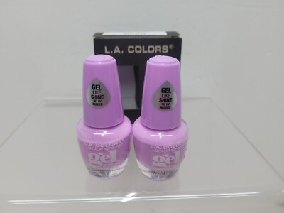 2--L.A Colors Color Craze Extreme Shine Gel Like Nail Polish