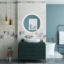 OCEAN Specchio da bagno|3 colori|antiappannamento|dimmerabile|Funzione Memoria