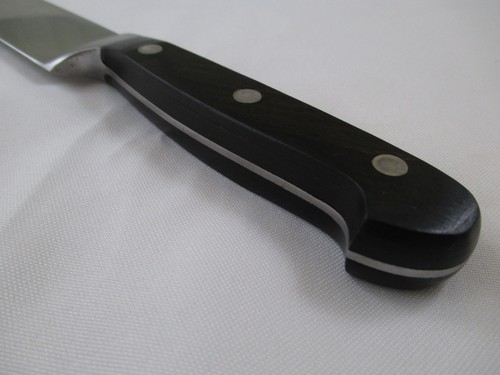 Cuchillo tallado friodur Henckels Zwillingswerk AG 8 pulgadas - mango laminado de ébano - Imagen 10 de 11