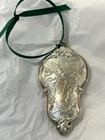 LUNT STERLING SILVER CHRISTMAS ORNAMENT-ANGEL RAPHAEL-1993