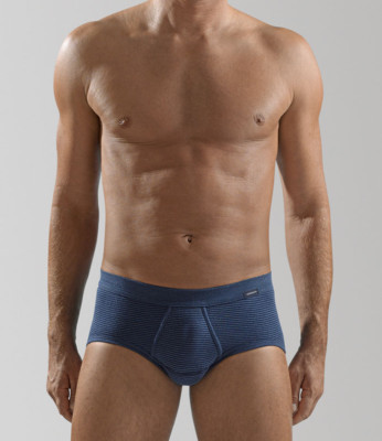 Slip mit Eingriff -JEANS- dunkelblau Größen 5 - 9 von AMMANN