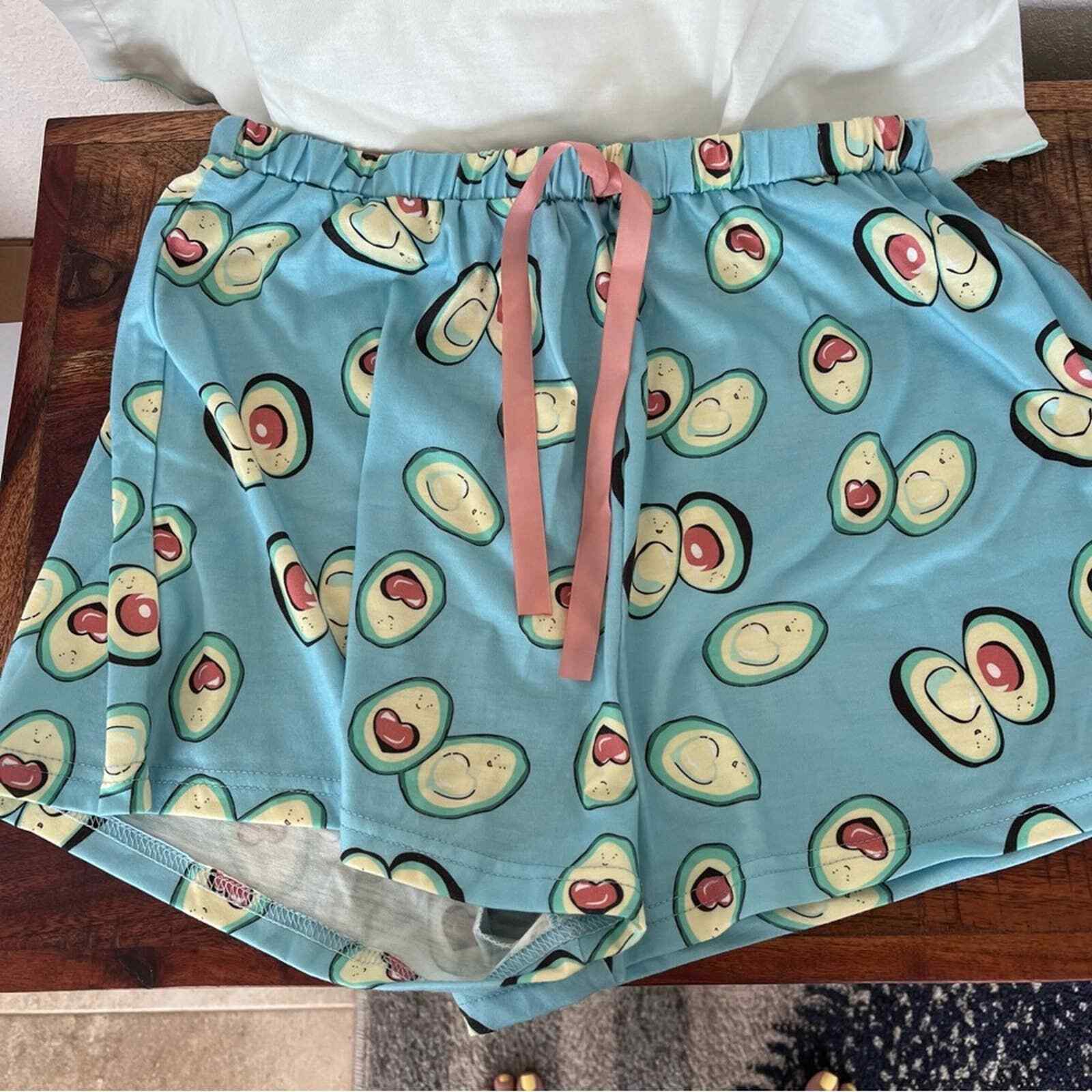 Avocado Pajama Set. PJ set for the avocado lover.… - image 3