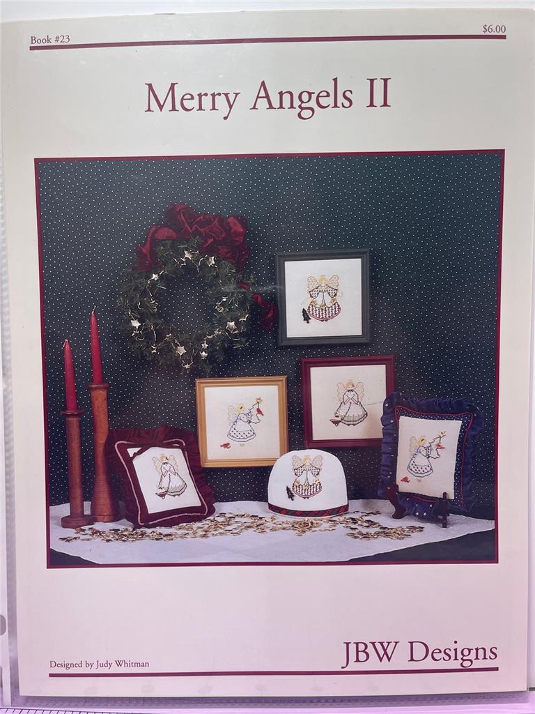 JBW DESIGNS Counted Cross Stitch Leaflet - MERRY ANGELS, II