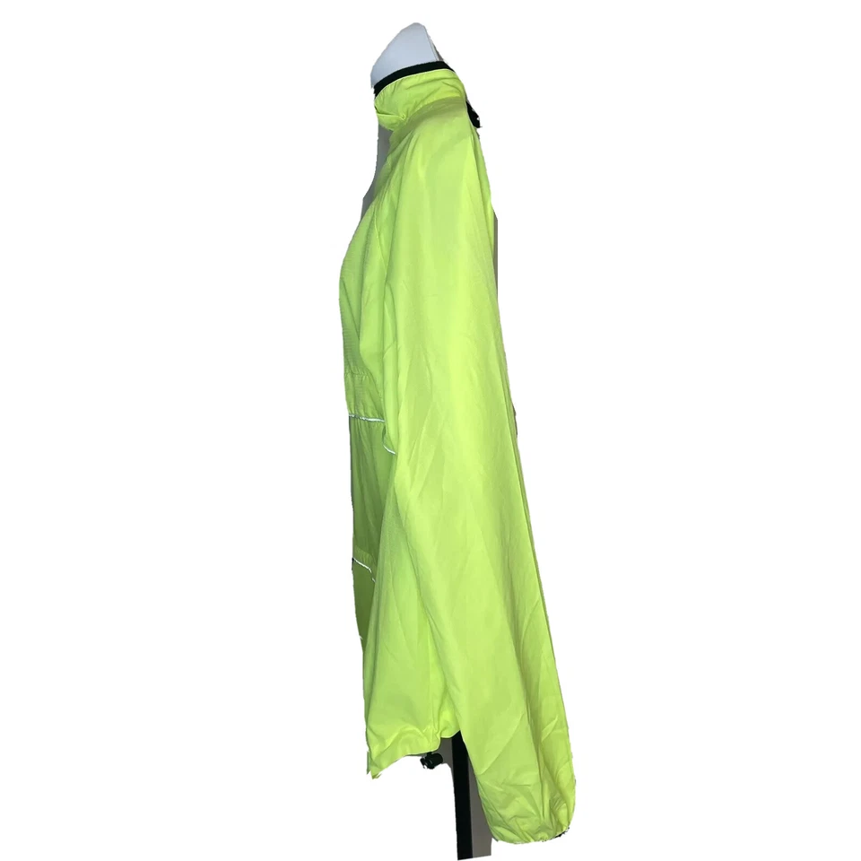 Chaqueta con cremallera Canari Cycling para hombre talla XL ligera amarilla neón Foto 2 de 4
