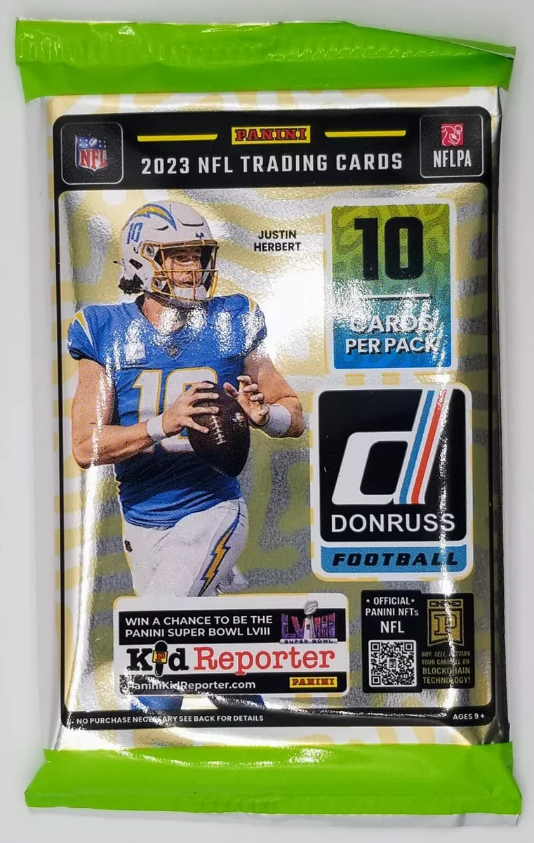 Donruss football sale cards