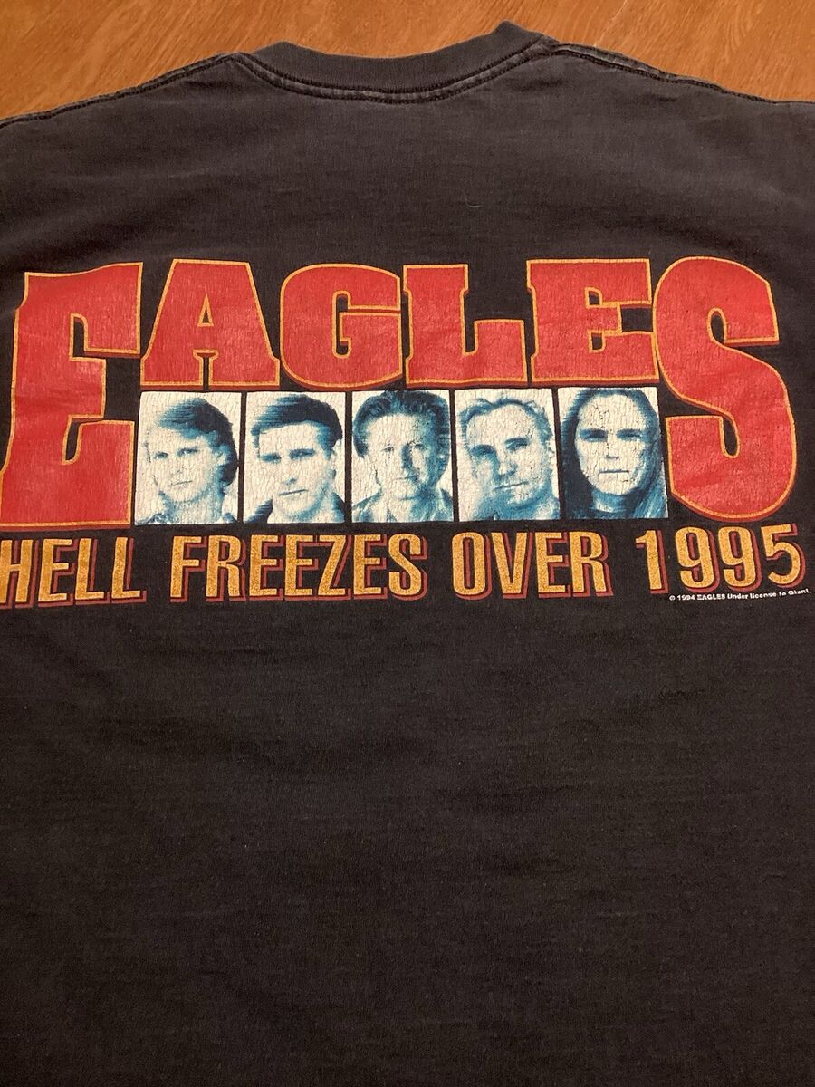 Vintage 1995 Eagles Hell Freezes Over Tour Shirt Size XL Vintage 1995 Eagles Hell Freezes Over Tour Shirt Size XL