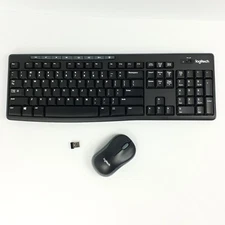 Logitech MK270 Wireless Keyboard Mouse Combo USB Dongle K270 M185 Tested