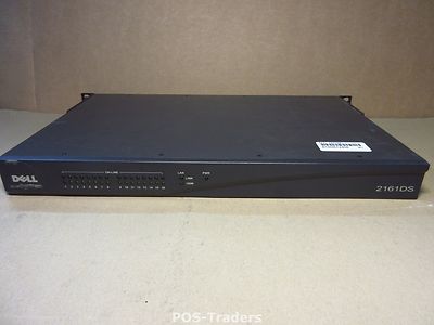 Dell PowerEdge 2161DS-2 2161 DS2 KVM OVER IP Console Switch 1016 520-395-501