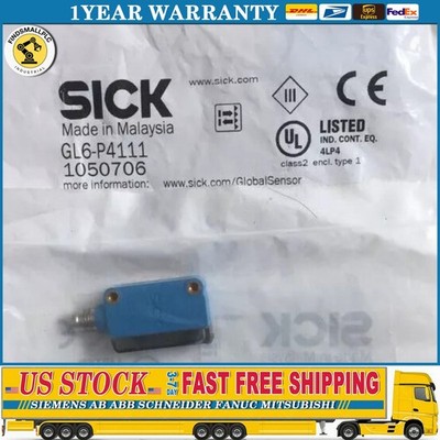 New Sick GL6-P4111 1050706 GL6P4111 Photoelectric Sensor Free Shipping