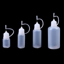 Needle Applicator Tip Bottle Translucent Bottle for DIY Quilling Craft