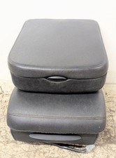 Black Leather Front Center Bench Seat Fits 2002-20032005 Dodge Ram 1500 2500