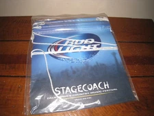 Bud Light Stagecoach Music Festival April 26-28 Beer Pennant Stringer Flags NOS
