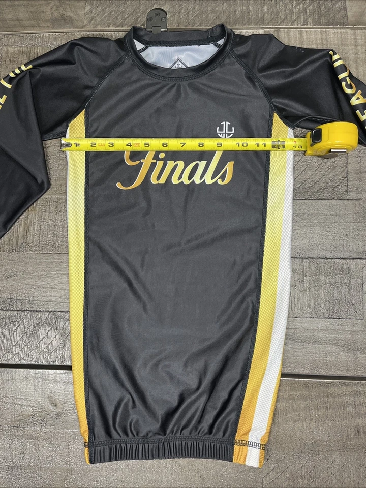 Camiseta Grande Juvenil Jiu Jitsu Finales Liga Mundial Calidad Premium Manga Larga Foto 3 de 4