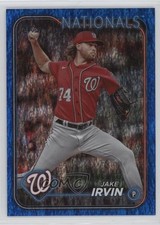2024 Topps Series 2 Blue Foil 984/999 Jake Irvin #621 x7q