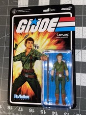 GI Joe Super7 ReAction 3.75 Lady Jaye Figure Unopened MOC